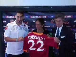Borriello - Alla Roma convinto da un sms di De Rossi