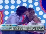 Manuel y Paula se besaron EEES