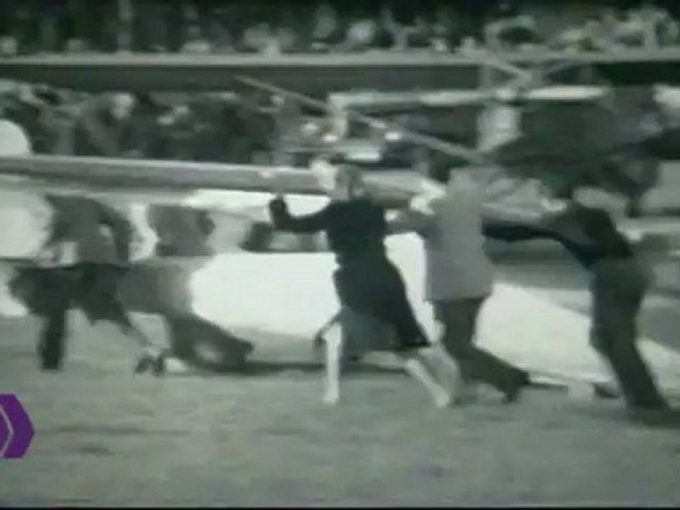 Années 50, un meeting à Ste-Croix