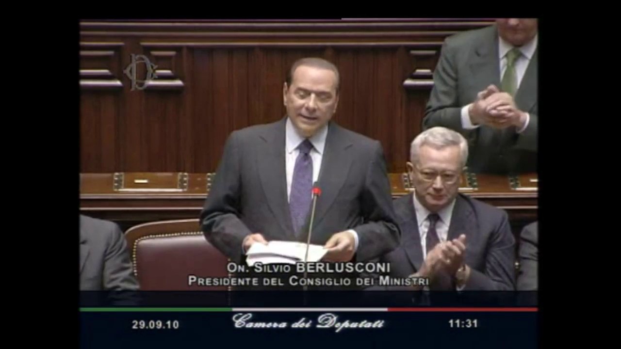 Berlusconi - Il pacchetto sicurezza