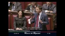 Fiducia a Berlusconi - L'intervento integrale di Bocchino (Fli)