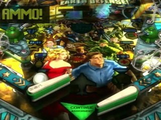 Classic Game Room - EARTH DEFENSE ZEN PINBALL TABLE for PS3 review