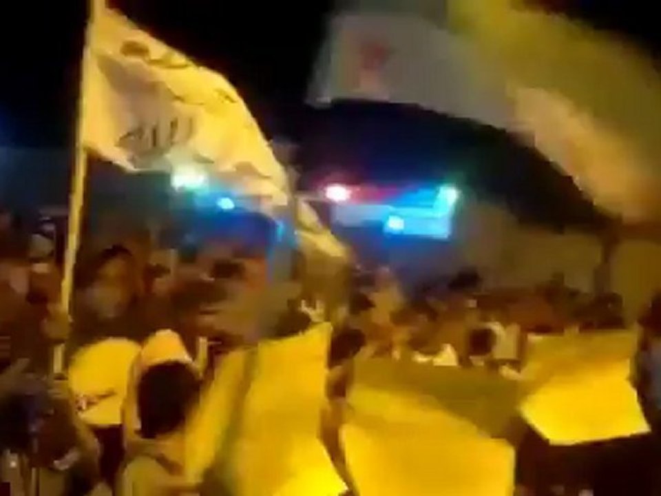 فري برس حلب بزاعة  مظاهرة مسائية رائعة الثلاثاء 1 5 2012 Aleppo