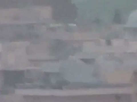 فري برس حلب الأتارب انتشار القناصةعلى أسطح المباني1 5 2012 Aleppo