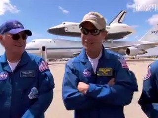 Space Shuttle Enterprise Hits New York