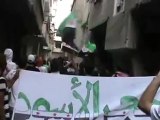 فري برس ريف دمشق دمشق الحجر الأسود مظاهرة مسائية 1 5 2012 ج1 Damascus