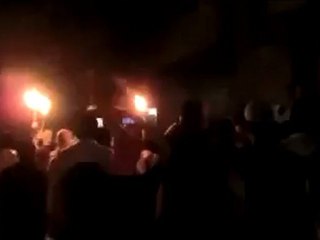 فري برس ريف دمشق بيت سحم قطع الطريق الرئيسي بين بيت سحم وعقربا 1 5 2012 ج2 Damascus
