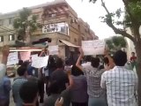 فري برس ريف دمشق  حمورية مظاهرة بعد صلاه العصر 1 5 2012 Damascus