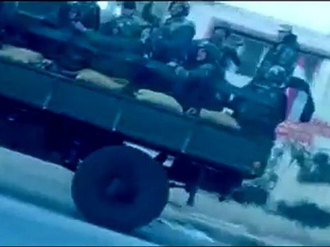 فري برس ريف دمشق مدينة حمورية تعزيزات أمنية كثيفة 1 5 2012 Damascus