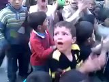 فري برس درعا حوران الحارّة مظاهرة رائعة للشباب سبو حافظ الملعون  1 5 2012ج3 Daraa