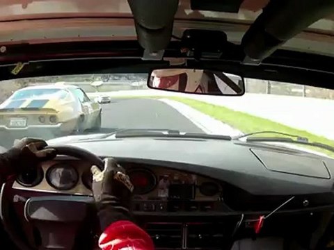 Tour Auto 2012 - EC 07 :: Circuit de Charade / Le départ vu de l'intérieur