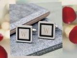 Engraved cufflinks are Ideal Gifts