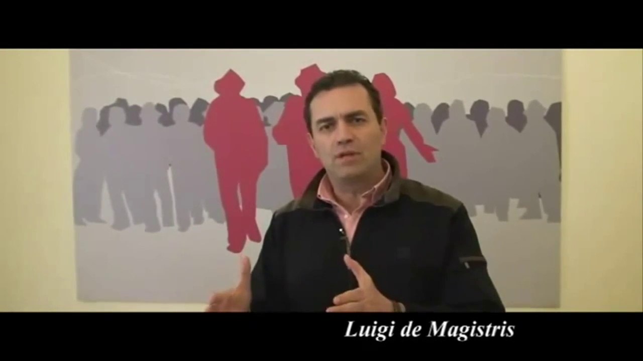 De Magistris - Manifestazione 17 marzo i 150 anni Unità d'Italia