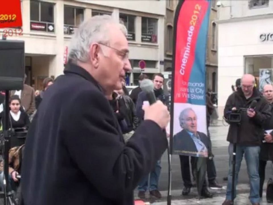 à propos de BNP / Question à J. Cheminade à Lyon 1