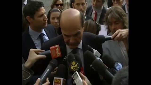 Bersani - Non c'è il diluvio dopo Berlusconi, adesso c'è il diluvio