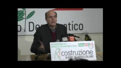 Bersani - La Riforma delle pensioni è un bluff
