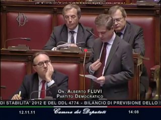 Fluvi - La legge di stabilità è un testo deludente che voterete solo voi