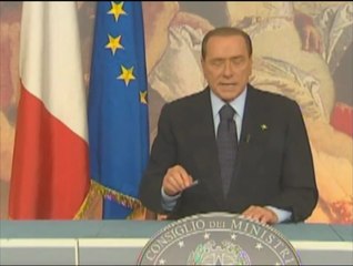 Berlusconi - Raddoppierò il mio impegno per l'Italia