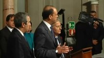 Alfano - Governo Monti - Attacco personale a Berlusconi