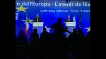 Roma - Il futuro dell'Europa - Hollande e Bersani