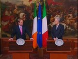 Roma - Monti con il Primo Ministro d'Irlanda, Enda Kenny (24.02.12)