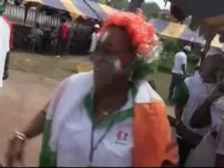 ACN Ivory Coast supporters 28 Jan 08