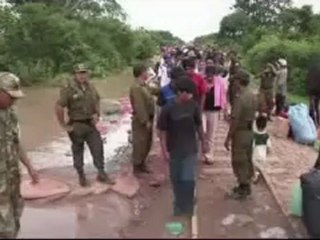 Bolivia battles rising flood waters - 31 Jan 08