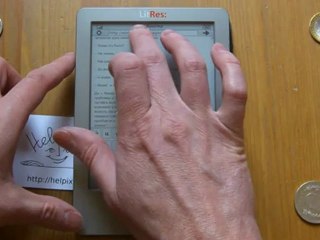 Litres Touch - демонстрация работы