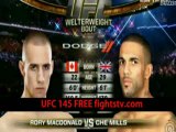 Rory MacDonald vs Che Mills fight video