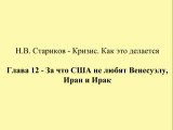 Н.В. Стариков - Кризис. Как это делается - Глава 12 - За что США не любят Венесуэлу, Иран и Ирак