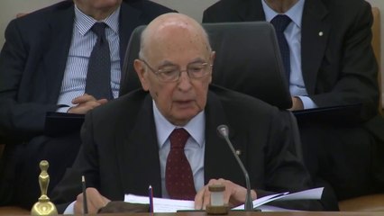 Napolitano - Nuovo Procuratore Generale presso la Corte Suprema di Cassazione (12.04.12)