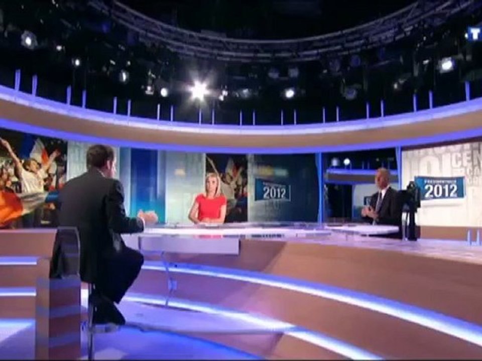 Sarkozy encore en flagrant délit de mensonge (TF1 le 25/04/2012)