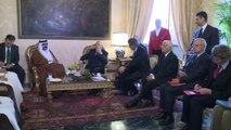 Napolitano - Incontro con l'Emiro dello Stato del Qatar in visita di Stato (16.04.12)