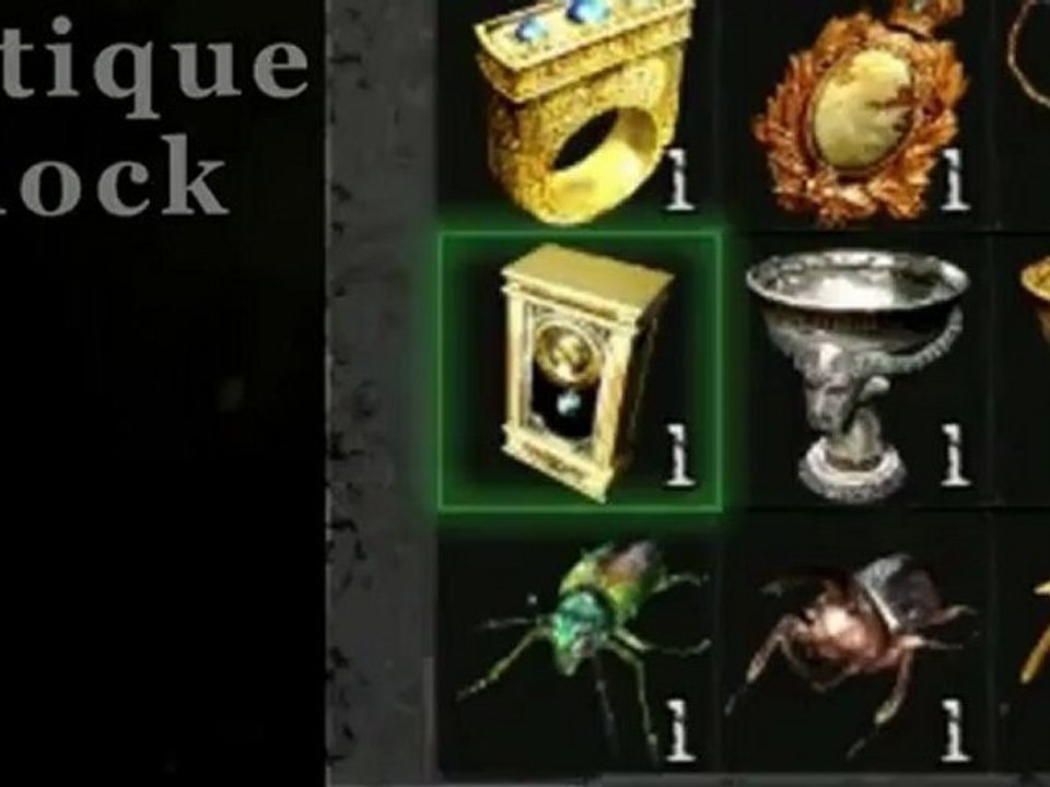 Resident Evil 5 Treasure Montage (Part 1) Unique treasures