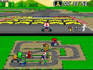 Super Mario Kart - 150cc (Commentary) - Mushroom Cup