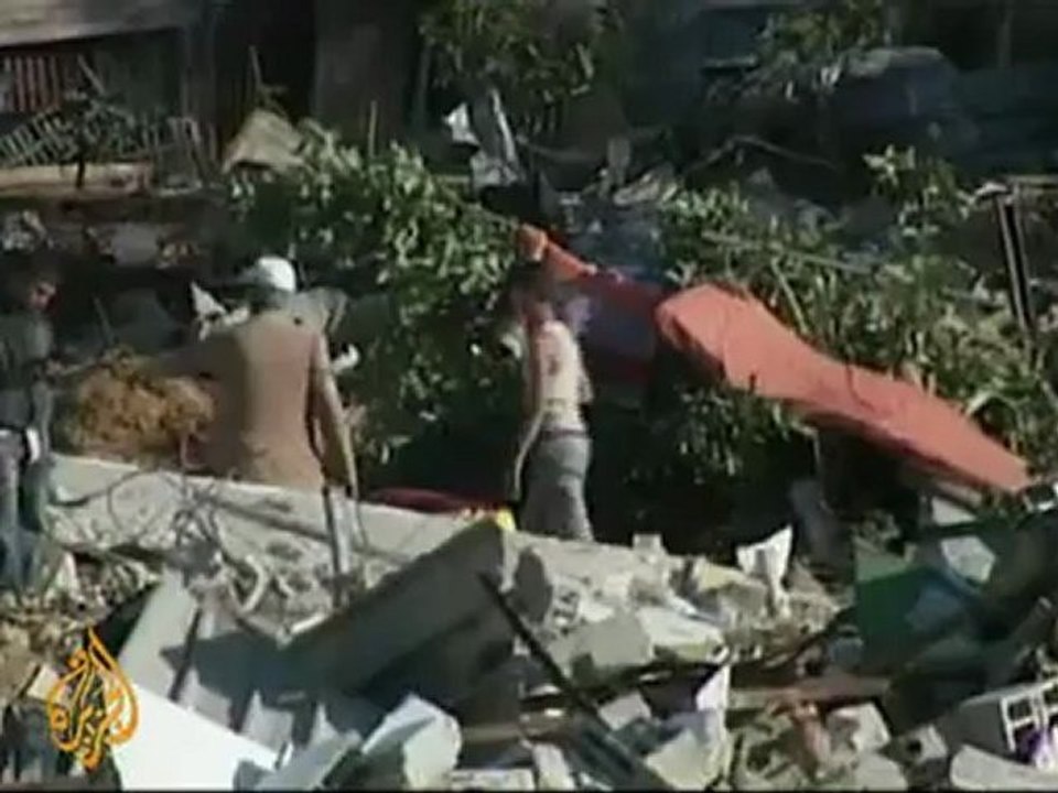 Gazans return to rubble - 19 Jan 2009
