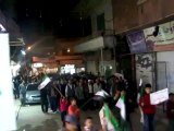 فري برس ريف دمشق الزبداني مظاهرة مسائية نصرة لدوما 25 4 2012 Damascus