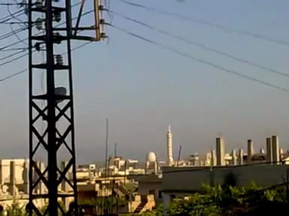 فري برس حماه المحتلة كفرزيتا  إطلاق نار منذ الصباح لترويع الأهالي ومنعهم من الذهاب الى حقولهم 25 04 2012 Hama