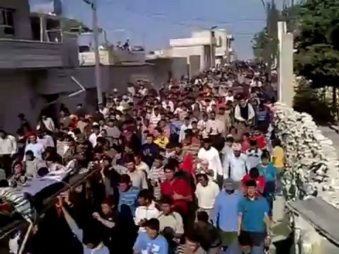 فري برس إدلب كفرروما تشيع الشهيد أحمد عبد الواحد الايوب 25 4 2012 Idlib