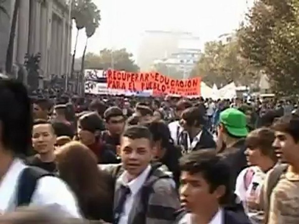 Student protests turn violent