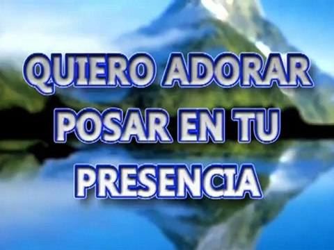 Quiero llenar tu Trono de Alabanzas