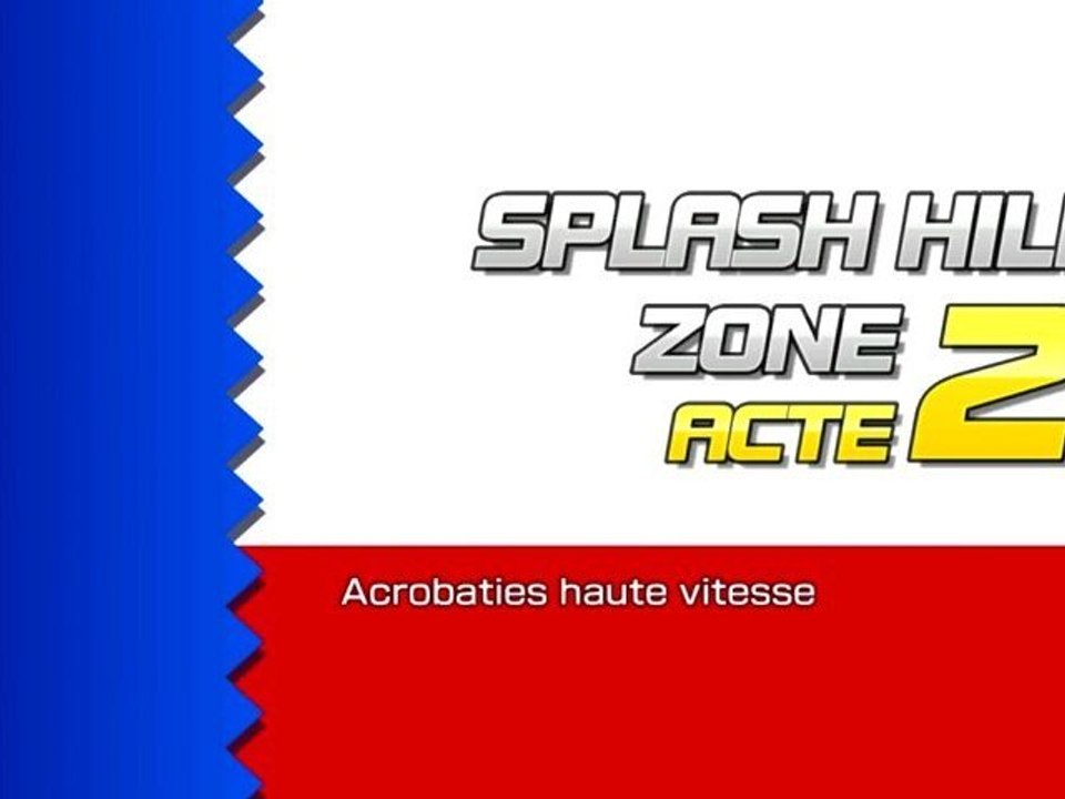 Sonic The Hedgehog 4 Episode 1 [2] Splash Hill Zone, Acte 2