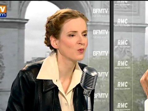 NKM sur BFMTV appelle les électeurs de Le Pen à voter Sarkozy mais « ne garde rien du programme du FN »