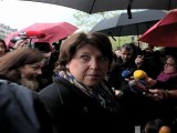 L'œil de Patrick Artinian: Martine Aubry en campagne pour François Hollande