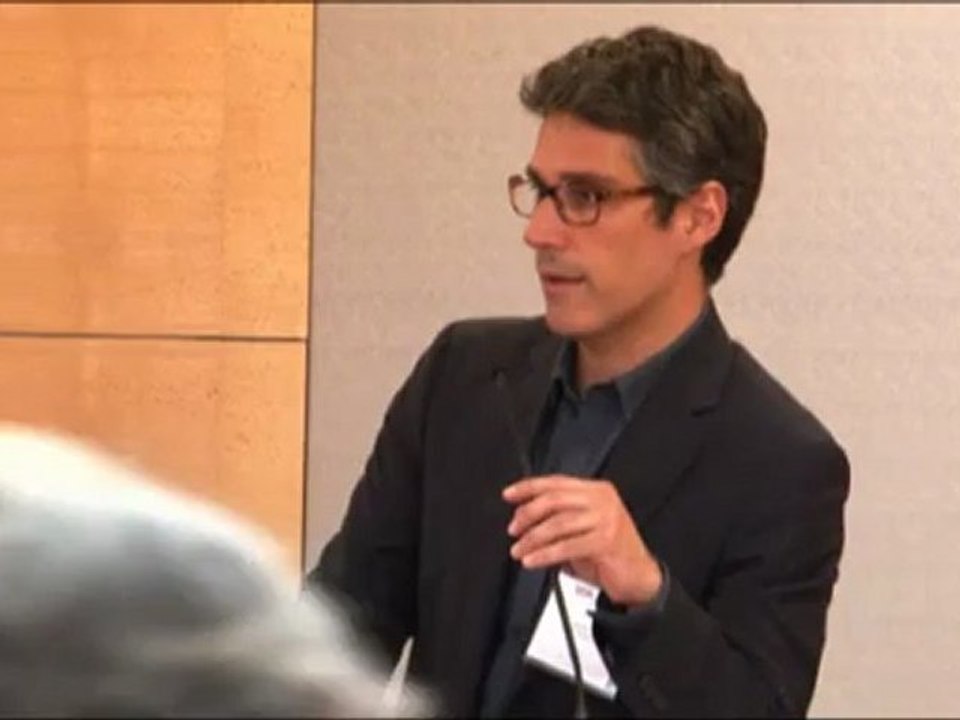 Imad Bejani au colloque "le numérique, moteur du changement".