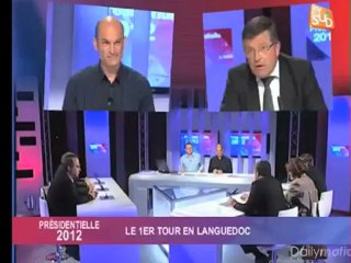 Franck Proust TV Sud Débat Présidentielles 22 avril 2012 1er tour