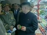 North Korea's Kim Jong-un visits North Korean supermarket