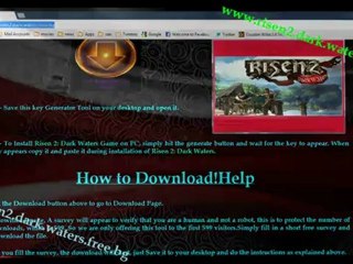 Risen 2: Dark Waters 100% Working Serial Keys