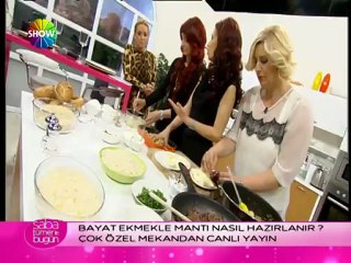 Bayat ekmekle yemek tarifleri