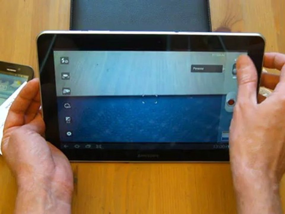 Samsung P7500 Galaxy Tab 10.1 - демонстрация работы